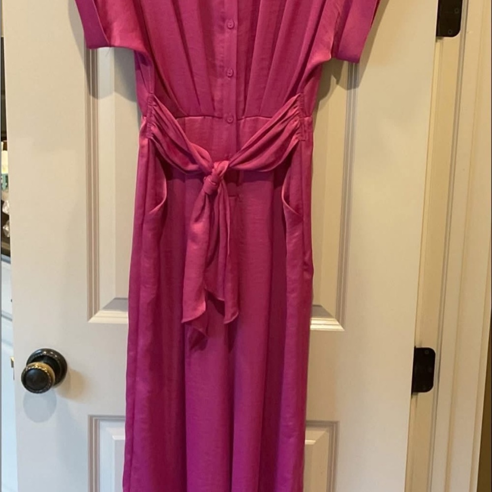 steve madden net silky jumpsuit size small - Picture 6 of 6